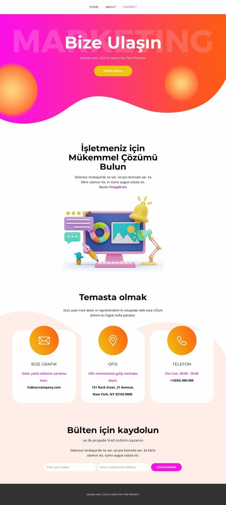 Nitelikli Trafik İçin Ödeme Yapın Web Sitesi Oluşturucu Şablonları