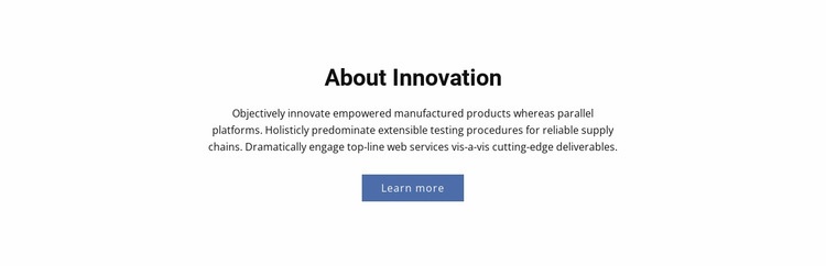 About Innovation Wysiwyg Editor Html 