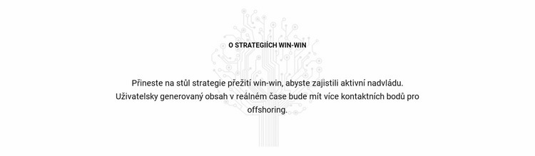 O strategiích Win Šablona CSS