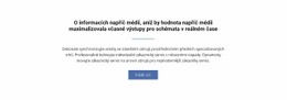 Bezplatná Online Šablona Pro O Informacích Napříč Médii