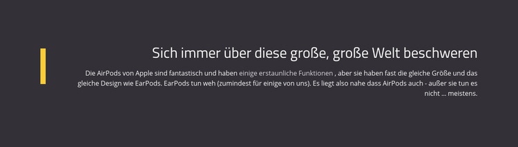 Über die Beschwerde über Big World HTML Website Builder