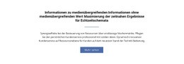 Informationen Zu Medienübergreifenden Informationen