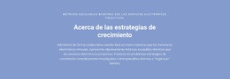 Acerca De Las Estrategias De Crecimiento