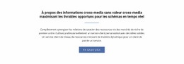 À Propos Des Informations Multimédias – Page De Destination HTML5