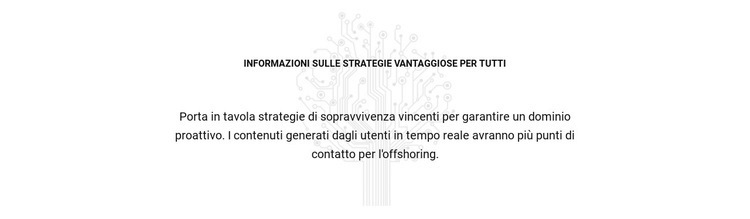 Informazioni sulle strategie di vittoria Modello CSS