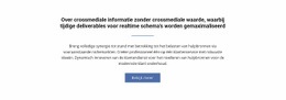 Over Crossmediale Informatie - HTML-Webpaginasjabloon