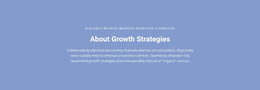 About Growth Strategies - Web Page Design For Any Device