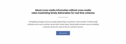 About Cross-Media Information - Simple Web Page Design