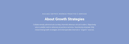 About Growth Strategies - Multi-Purpose WooCommerce Theme