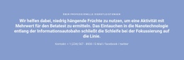 Benutzerdefinierte Schriftarten, Farben Und Grafiken Für Text Mit Telefonnummer