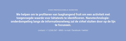 Tekst Met Telefoonnummer - HTML Creator