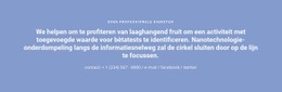 Tekst Met Telefoonnummer - Aangepast Websiteontwerp