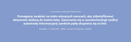 Tekst Z Numerem Telefonu - Darmowy Szablon Strony Internetowej