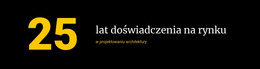 Doświadczenie Rynkowe - Szablon Strony HTML