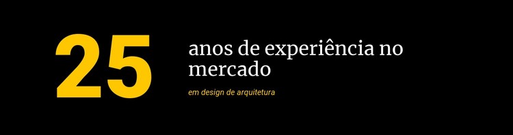 Experiência de Mercado Design do site