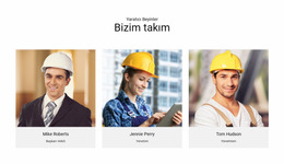 Takım Yaratıcı Beyinler - Güzel Joomla Şablonu