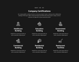 Certifikace Společnosti - Online HTML Generator