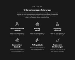 Unternehmenszertifizierung