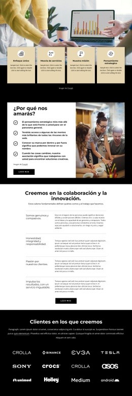 Creamos Marcas Y Les Damos Vida - HTML Website Creator