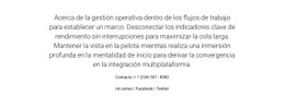 Acerca De La Gestión Operativa - Inspiración Del Tema De WordPress