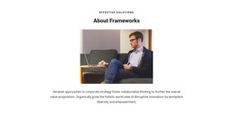 About Frameworks - Easy-To-Use Homepage Design