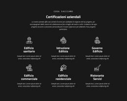 Certificazione Aziendale Sito Web Dell'Azienda Agricola