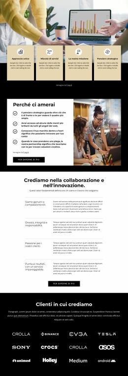 Creiamo Marchi E Li Diamo Vita - HTML Website Creator