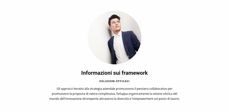 Codice pulito e di alta qualità Modelli di Website Builder