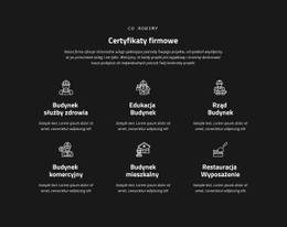 Certyfikacja Firmy - Narzędzie Do Tworzenia Witryn Funkcjonalnych