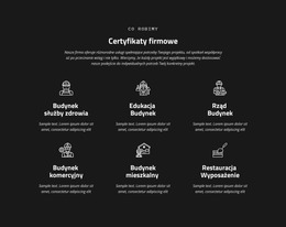 Certyfikacja Firmy Szablon Joomla 2024