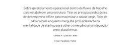 Sobre Gestão Operacional - Construtor De Sites