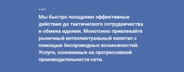 О Стратегии Наша Компания Шаблон Дизайна