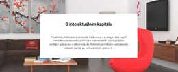 Skupina Textu Na Pozadí HTML Šablona