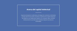 Componentes Del Capital Intelectual: Plantilla HTML5 Multipropósito