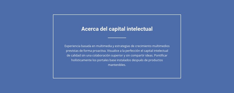 Componentes del capital intelectual Plantilla