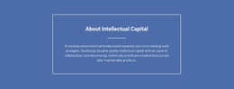 Premium Html Code For Components Of Intellectual Capital