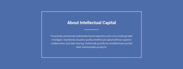 Landing Page For Components Of Intellectual Capital