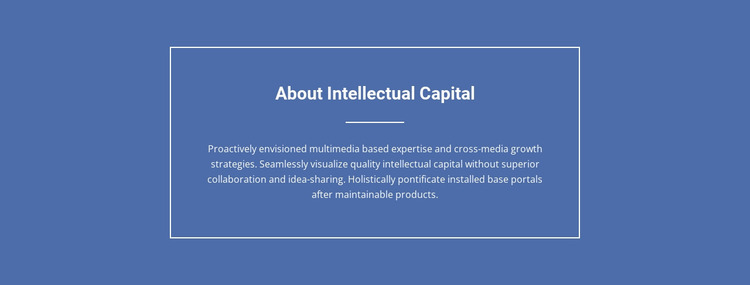 Components of intellectual capital  Html Website Builder