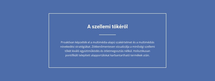 A szellemi tőke összetevői Sablon