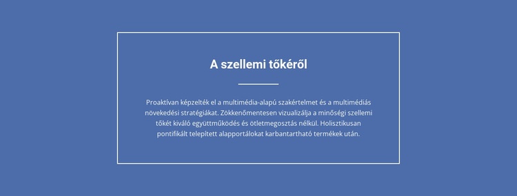 A szellemi tőke összetevői WordPress Téma