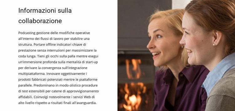 Creiamo design ingegnosi Modello HTML5