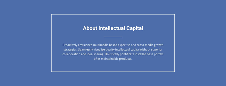 Components of intellectual capital  Joomla Template