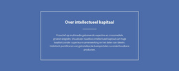 Website-Mockuptool Voor Componenten Van Intellectueel Kapitaal