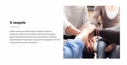 O Zespole - Uniwersalny Motyw WordPress
