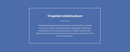 Składniki Kapitału Intelektualnego - Pobranie Szablonu Strony Internetowej