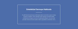 Entelektüel Sermayenin Bileşenleri - Web Sitesi Şablonunu Indirme