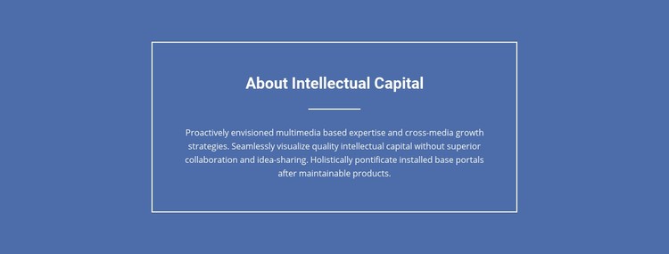 Components of intellectual capital  Webflow Template Alternative