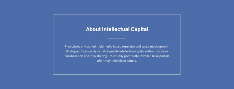 Components of intellectual capital  Website Builder Templates