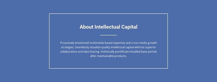 Components of intellectual capital  Website Builder Software