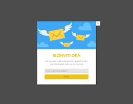 Sottoscrivi Ora Il Modulo In Popup - Download Del Modello HTML